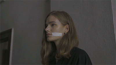 Girl Taped Mouth GIFs